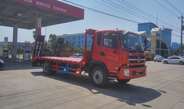 國五陜汽軒德平板運(yùn)輸車